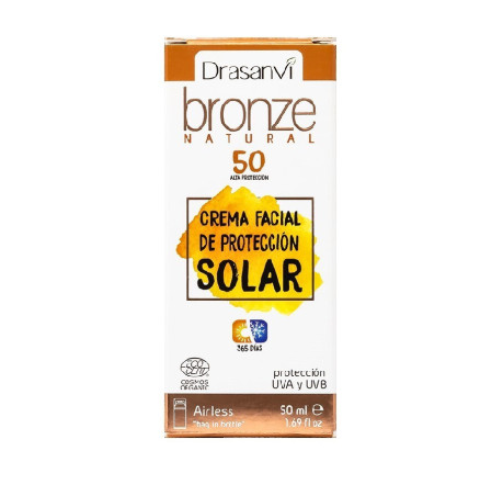 Crema proteccion solar facial BIO spf 50 ecocert 50 ml