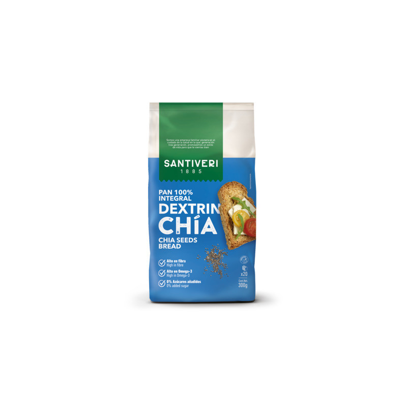 Pan dextrin con Chía 300g