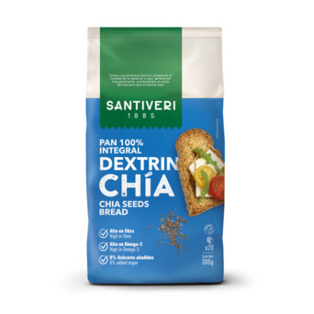 Pan dextrin con Chía 300g