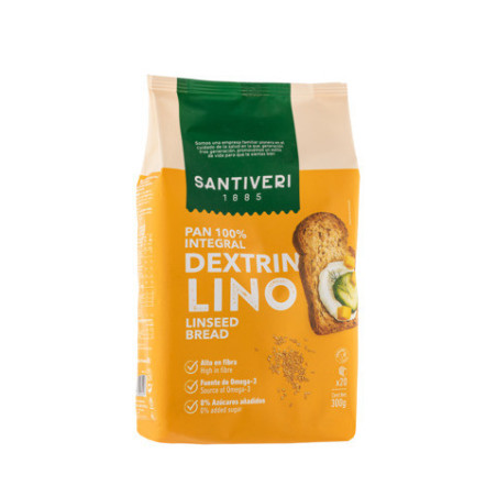 Pan dextrin con lino 300g