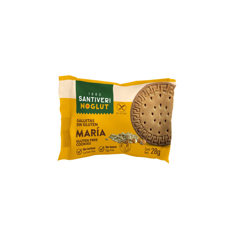 Galletas maría sin gluten 28g (3und)