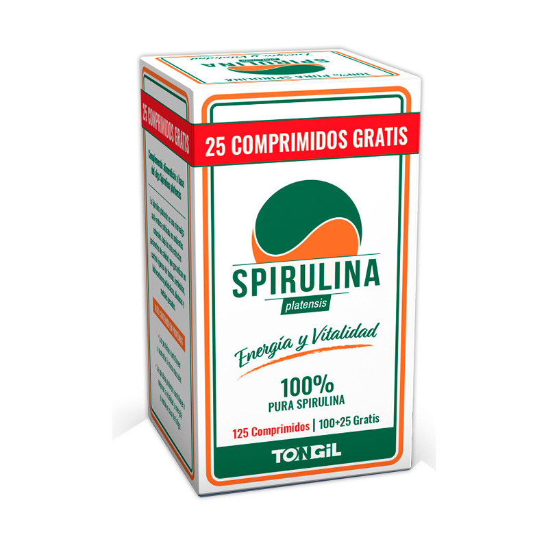 Spirulina 125 comprimidos tongil