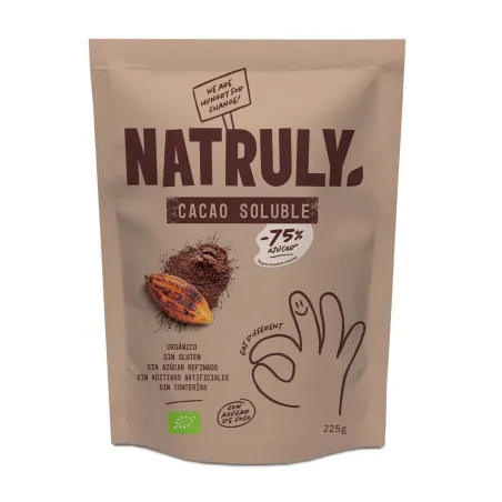 Cacao soluble en polvo  BIO 225 gr