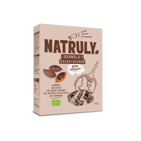 Granola BIO cacao y quinoa 350 gr