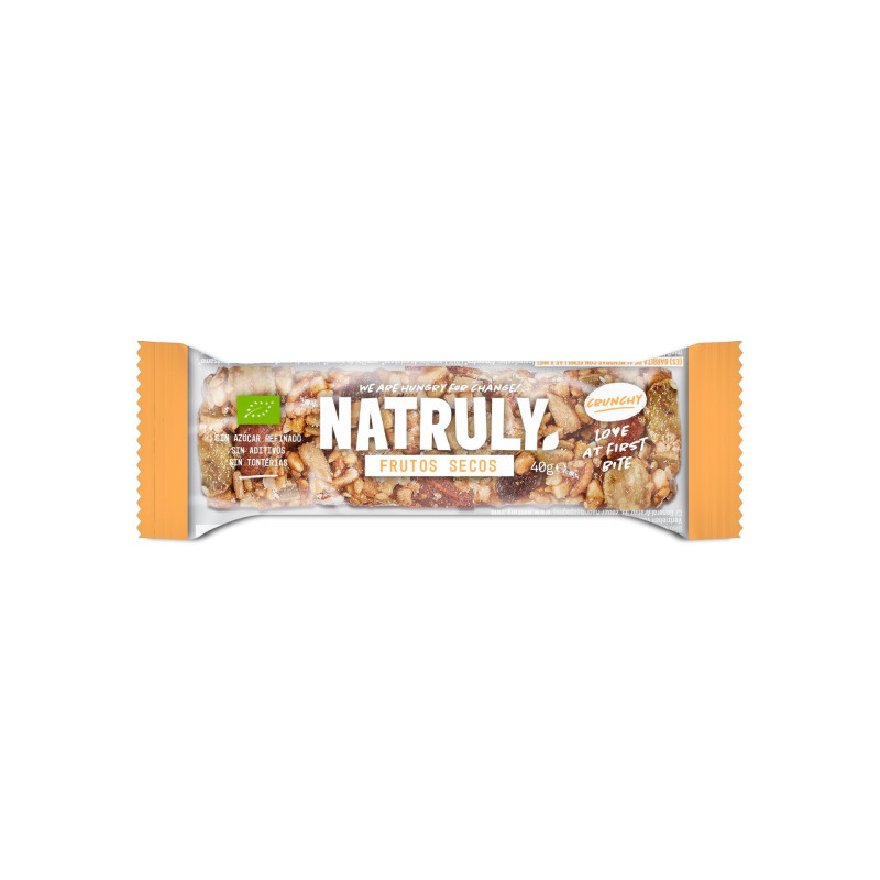 Barrita crunchy BIO frutos secos 40 gr