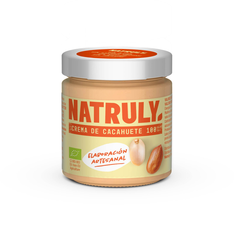 Crema BIO de cacahuete 100% 200 g