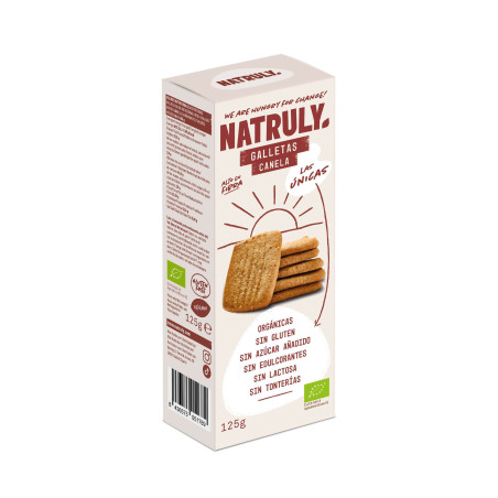 Galletas canela natruly 125g