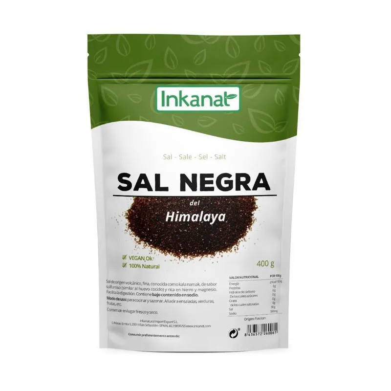 Sal negra fina del himalaya 400g