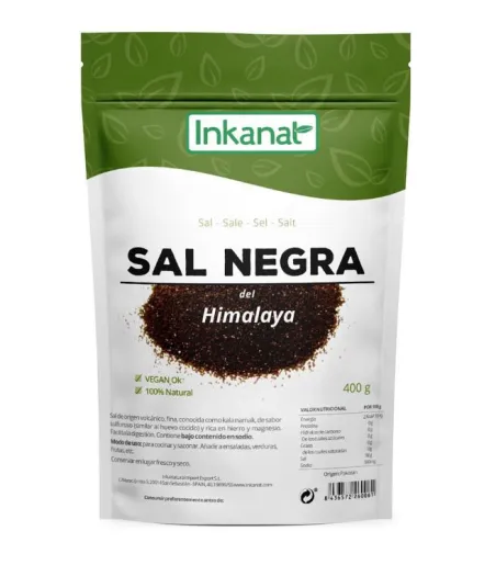 Sal negra fina del himalaya 400g