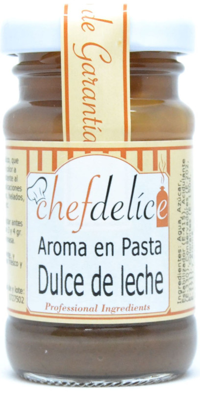 Dulce de leche aroma en pasta emul. 50 g