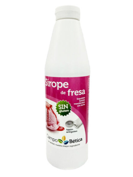 Sirope de fresa vegano 1200 gr