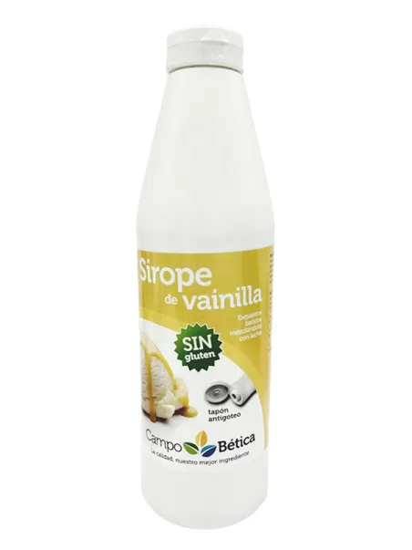 Sirope de vainilla vegano 1200 gr