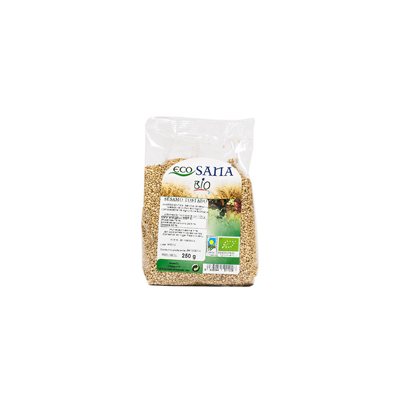 Sésamo tostado BIO 250gr Ecosana