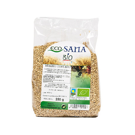 Sésamo tostado BIO 250gr Ecosana