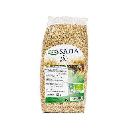 Sésamo tostado BIO 500gr Ecosana