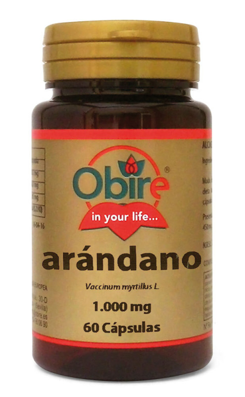 arándano 1000mg  60caps