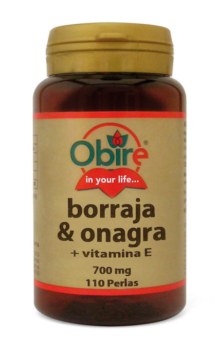 Borraja y onagra 500mg 110 perl