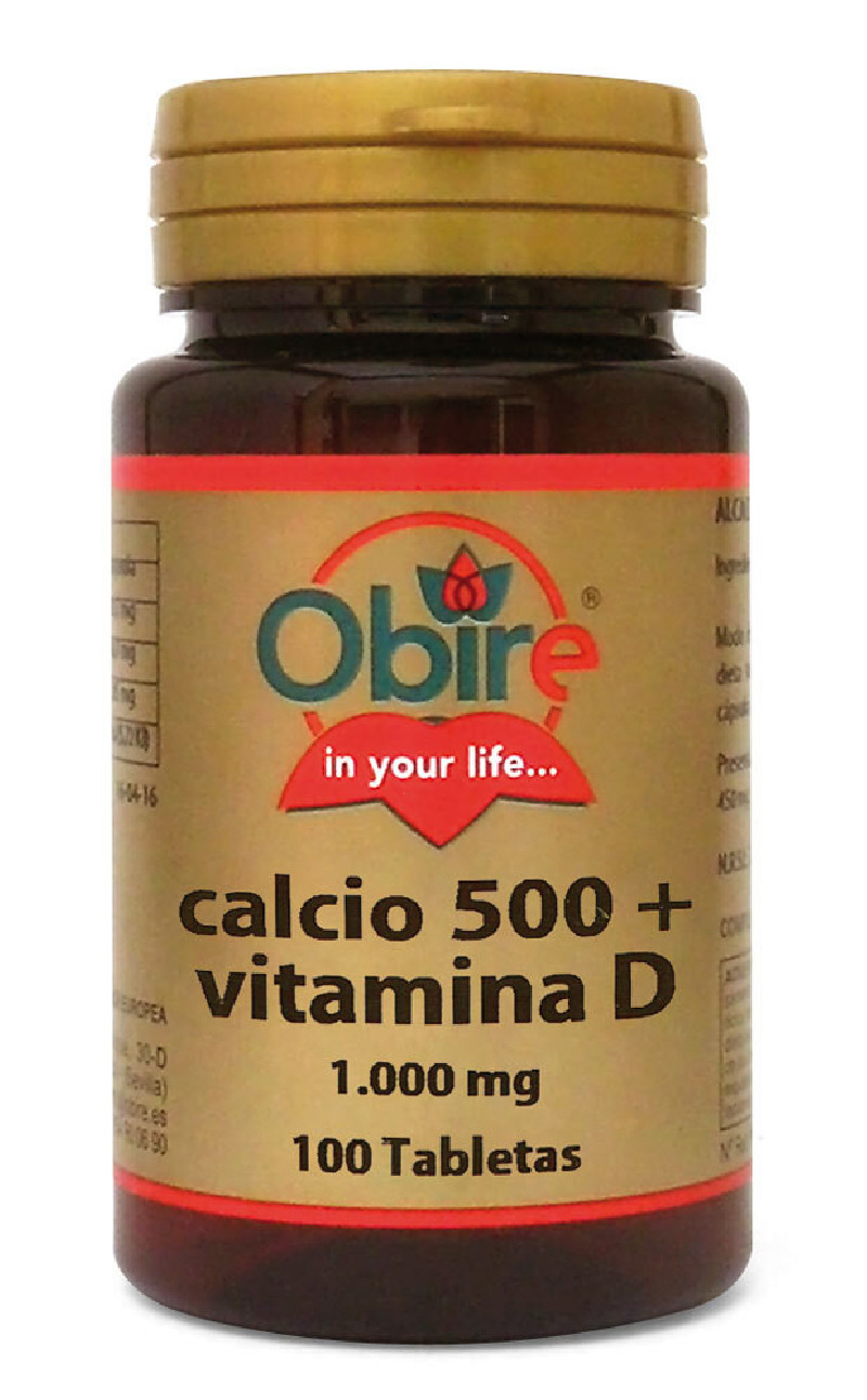 Calcio 500 y vit d 1000mg 100comp