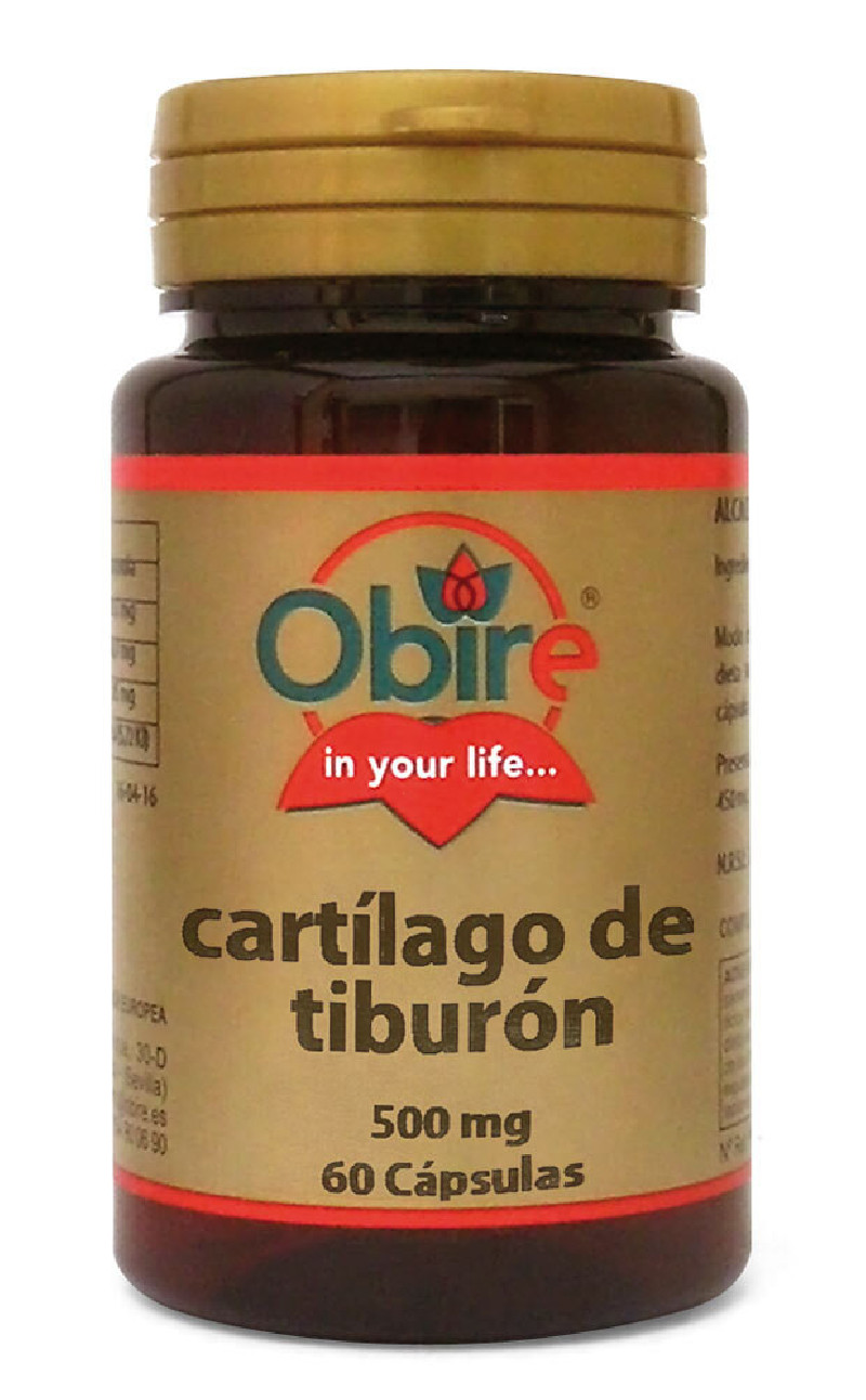 Cartilago de tiburon 500mg 60caps