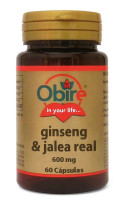 Ginseng y jalea real 600mg 60caps