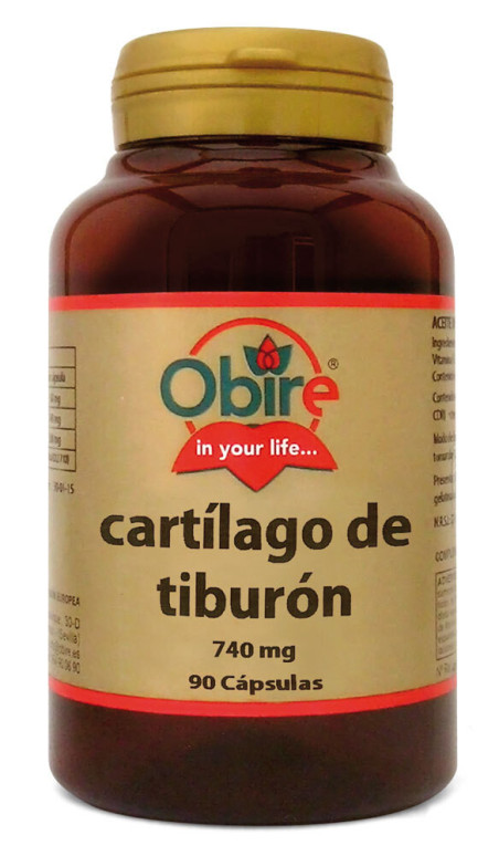 Cartilago de tiburon 740mg  90caps