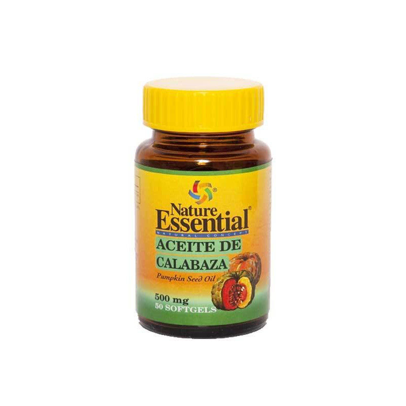 Aceite semilla de calabaza 500mg 50 perlas