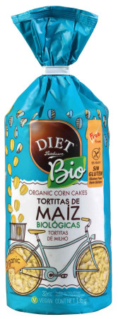 Tortitas de maiz BIO sin gluten 135gr