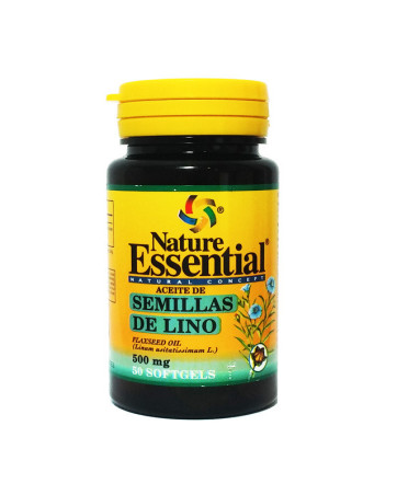 Ne aceite semilla lino 500mg 50perl