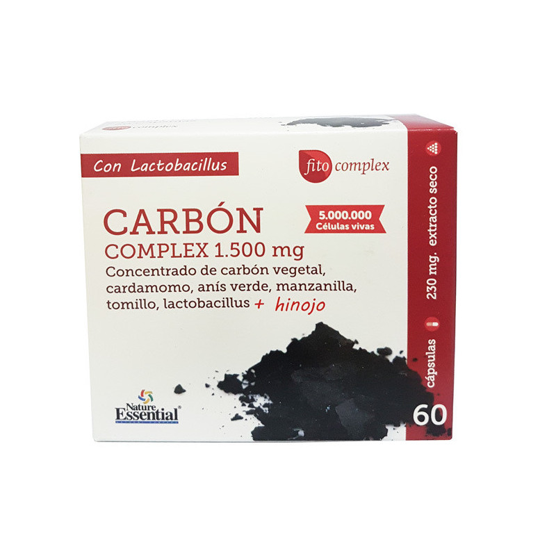 Ne carbon complex 1500mg  60 cap