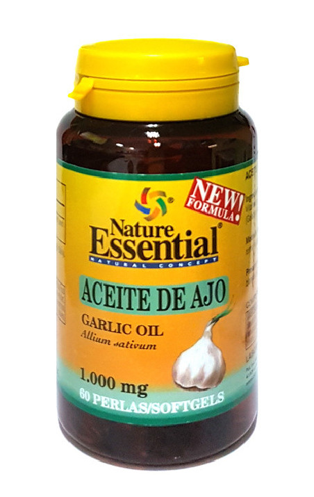 Ne aceite de ajo 1000 mg. 60 perlas