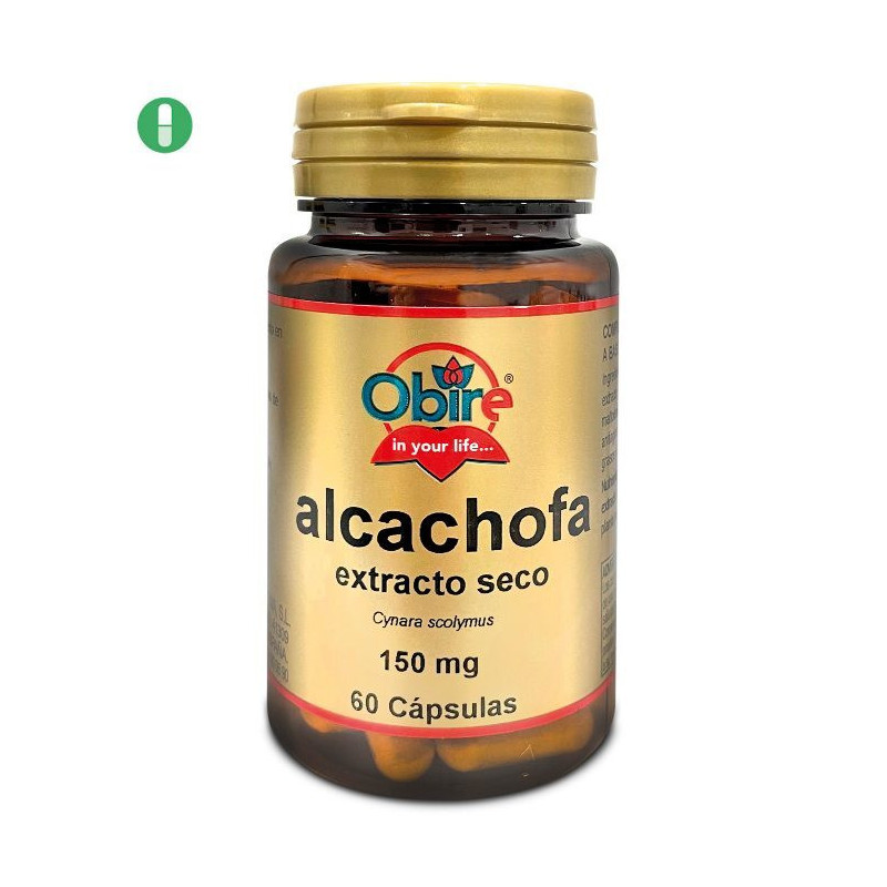 Alcachofa 150 mg. (extracto seco) 60 cápsulas - obire