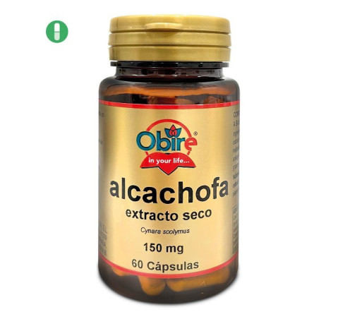 Alcachofa 150 mg. (extracto seco) 60 cápsulas - obire