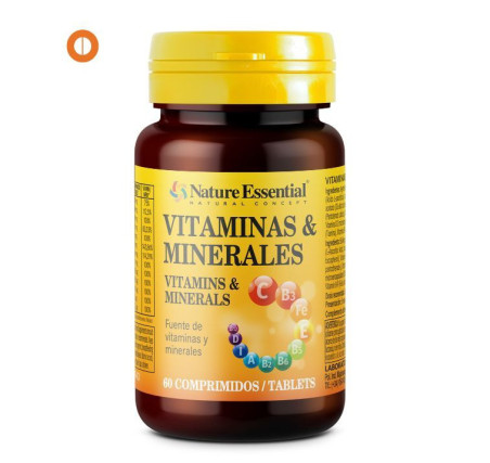 Ne vitaminas y minerales 60 comp