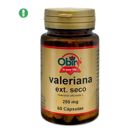 Ob valeriana 250mg. (ext. seco) 50 cápsulas