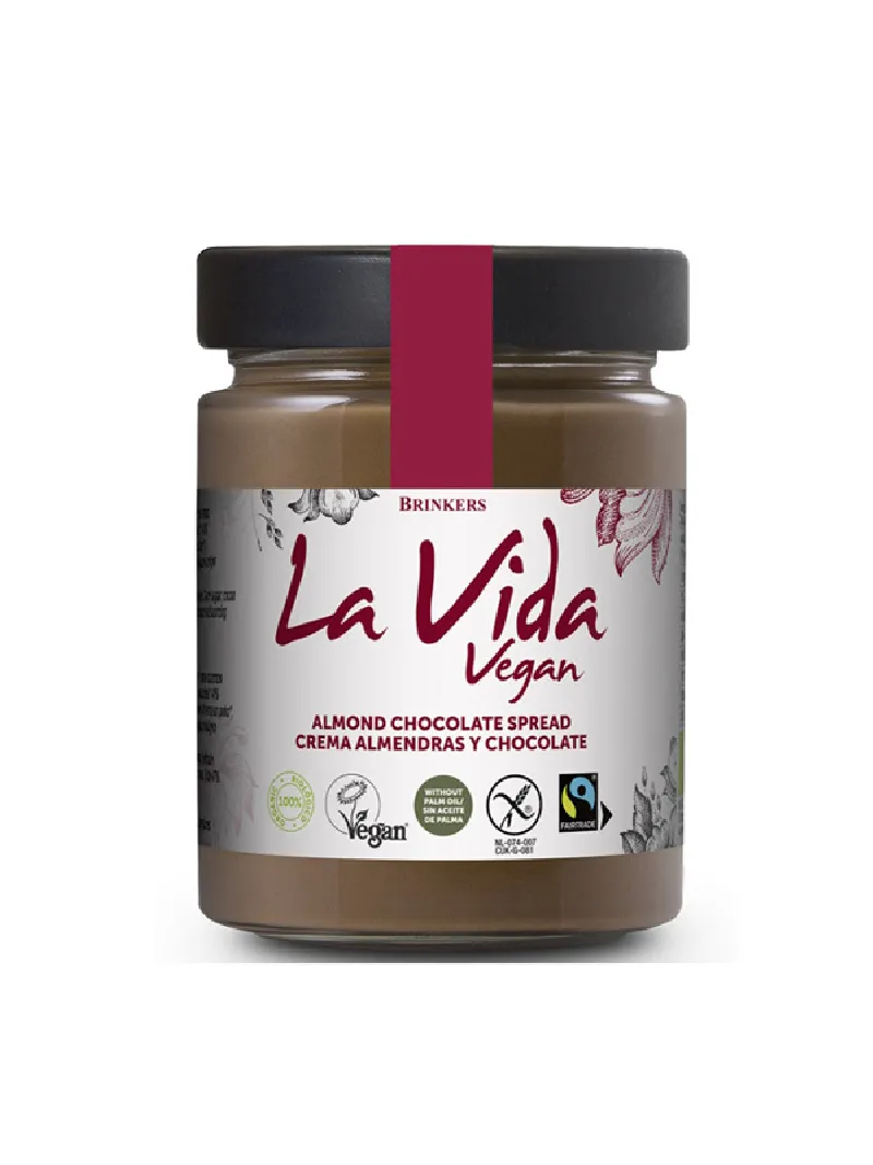 Crema Choco Almendras Vida Vegan 270 G