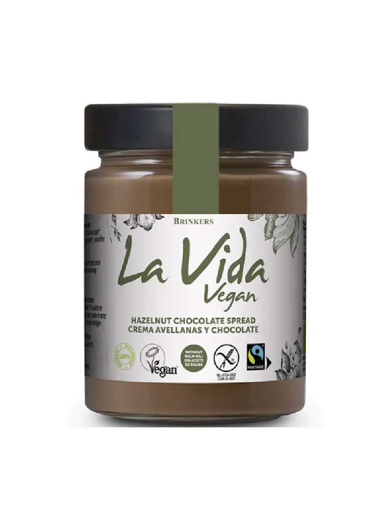 Crema Chocolate Avellanas Vida Vegan.270G