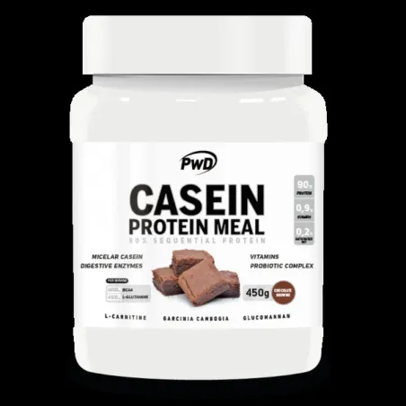 Casein protein meal chocolate brownie 450 g