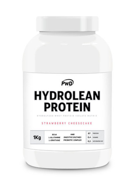 Proteina hidrolizada (hydrolean protein) fresa 1kg