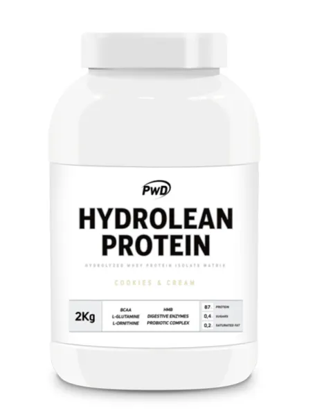 Proteina hidrolizada (hydrolean protein) cookies  y  cream 2kg