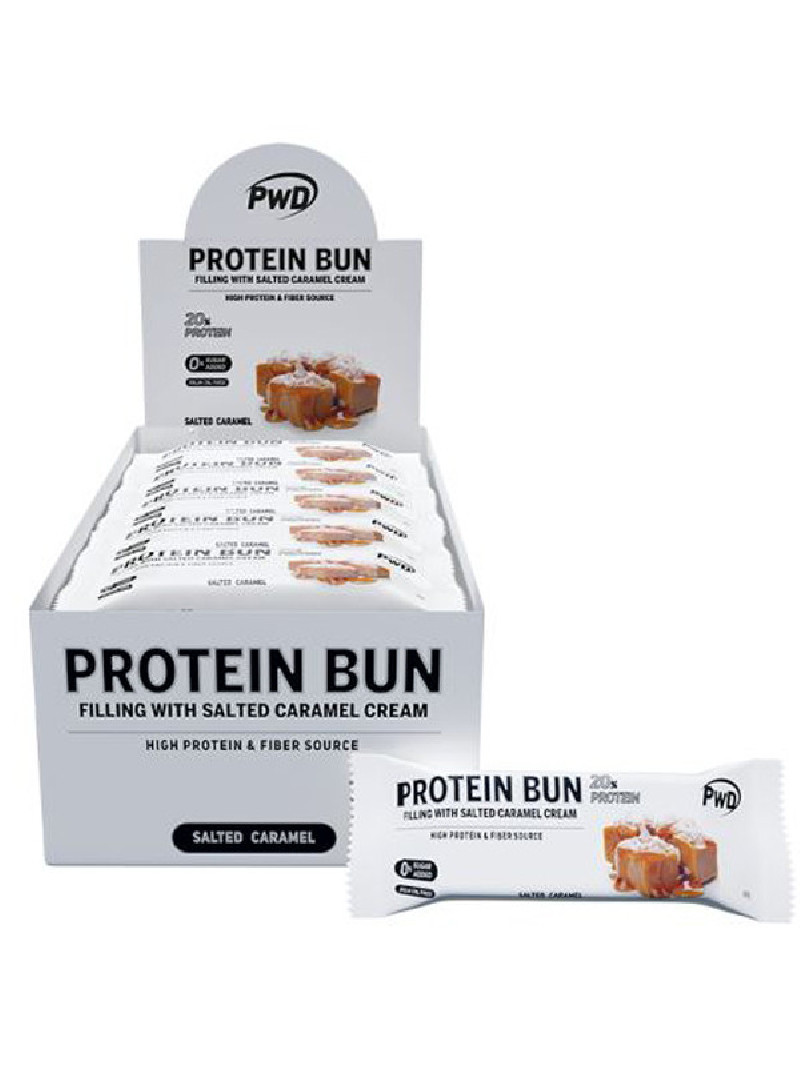 Protein bun salted caramel cream (15 x 60g)