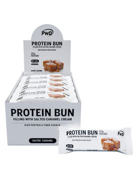 Protein bun salted caramel cream (15 x 60g)