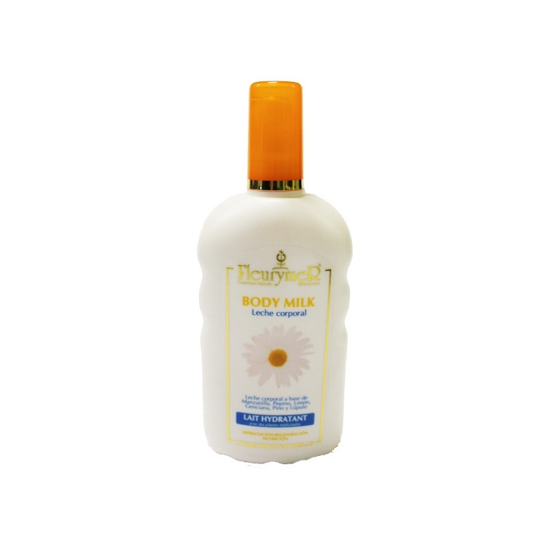 Body milk natural con dosificador 250 ml