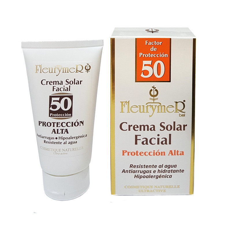 Crema solar facial spf 50 tubo 80ml