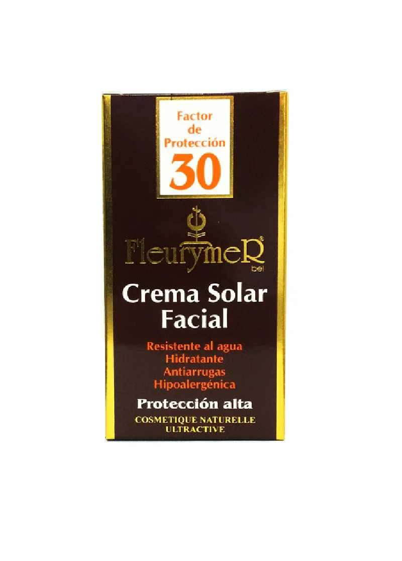 Crema solar facial spf 30 tubo 80ml