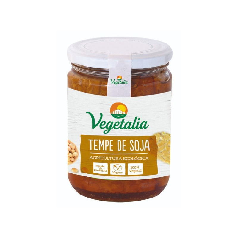 Tempe bote vidrio esterilizado 250 g