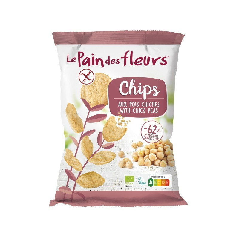 Chips garbanzos le pain des fleurs 50 g