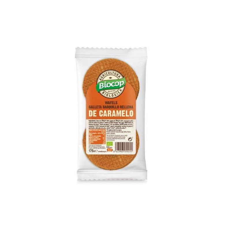 Wafels caramelo biocop 175 g