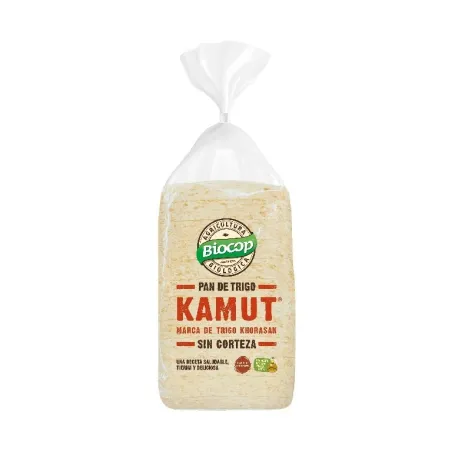 Pan de molde kamut sin corteza BIO 300g