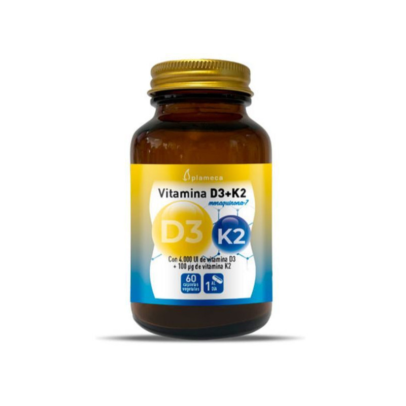 Vitamina d3  y  k2 - 60 caps