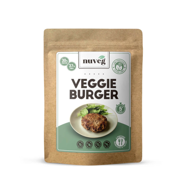 Veggie burger 135g nuveg